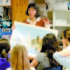 ART TEACHER OF THE YEAR for the State of Maine is Stevens Brook Elementary School's Cathy Grigsby of Bridgton.