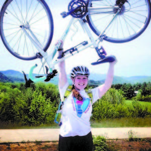 SET FOR A CROSS COUNTRY TREK â€” Melissa Panter of Casco will begin a cross-country bike ride as part of the Bike & Build trek, which will cover nearly 4,000 miles. During the ride, Melissa will help build affordable homes and spread the message that the country needs more affordable housing.