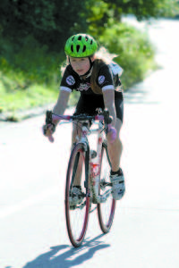 DANAE WATERBURY, age 11, won the Kids' Tour.