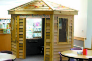 GEORGIE'S READING PLACE  was designed and built by David Leddy.
