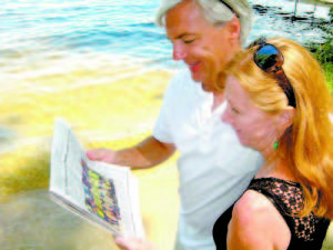 BRAD AND CHERYL EGAN decided to check out the Lake Region Sailing Club after following race recaps in The Bridgton News.