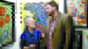 GALLERY OASIS OWNER, Nicci Leamon shares a conversation with artist Travis Nelson during Sundayâ€™s opening reception of the gallery, which is located inside Hawthorneâ€™s Attic in Casco. (De Busk Photo) What: Gallery Oasis Where: Inside Hawthorneâ€™s Attic, 27 Roosevelt Trail, near Thomas Pond in Casco  Hours: Sunday, noon â€“ 5 p.m.; Tuesday, Wednesday, and Saturday, 10 a.m. â€“ 5 p.m.; Thursday and Friday, 10 a.m. â€“ 8 p.m. Artists interested in showing their work at Gallery Oasis: Please contact Nicci Leamon via e-mail,   leamon@fairpoint.net or phone, (207) 627-6814.  