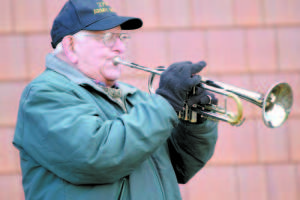 Dale Honaberger, who annually played 'Taps' during Veteran's Day services in Bridgton and was a member of a brass troupe that performed during Old Home Days in Harrison, died Wednesday following a two-vehicle accident on Route 302 in Casco. Dale was a passenger in the vehicle, driven by his wife, Carol, who also perished.