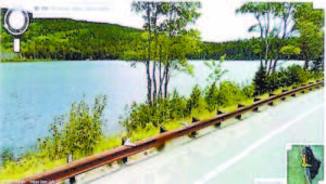 BALANCING BEAUTY & SAFETY â€” State transportation officials say guardrail treatments like the one pictured at Mt. Desert best balances driver safety while not degrading natural beauty. A similar guardrail treatment will replace the granite stones along the Moose Pond Causeway when a portion of Route 302 in Bridgton is repaved this spring or summer.   