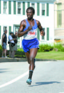 Moninda Marube will be back to run Bridgton's Fourth four miler. THEY WILL BE HERE Past champions indicating they will be returning to Bridgton this Fourth of July for the 40th anniversary running of the popular four-miler include: 1977: James Goodberlet 1978 & 1980: Abbi Fisher Gould 1980 & 1983: Ralph Fletcher 1981: Sally Sundborg 1982 & 1986: Leslie Bancroft Krichko 1983: Cathy Livingston 1987 & 1998: Colin Peddie (record holder at 18:46, will attend but does not plan to run) 1992 & 1996: Julie Peterson Menosky 1995: Dave Dunham 1998, 2001 & 2002: Kristin Pierce Barry 1999: Rose Prest Morrison 2002: Andy Spaulding 2004: Mark Mayall 2009 & 2015: Erin Flynn 2013 & 2015: Moninda Marube 2013: Mary Pardi
