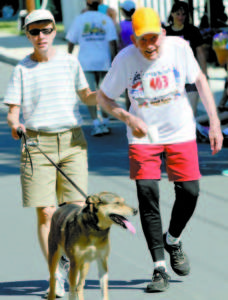 John Crowe of Sweden, still going strong at age 89.