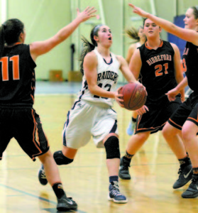 Senior Mackenzie Buzzell will be a key performer for the Raider girls' basketball team.